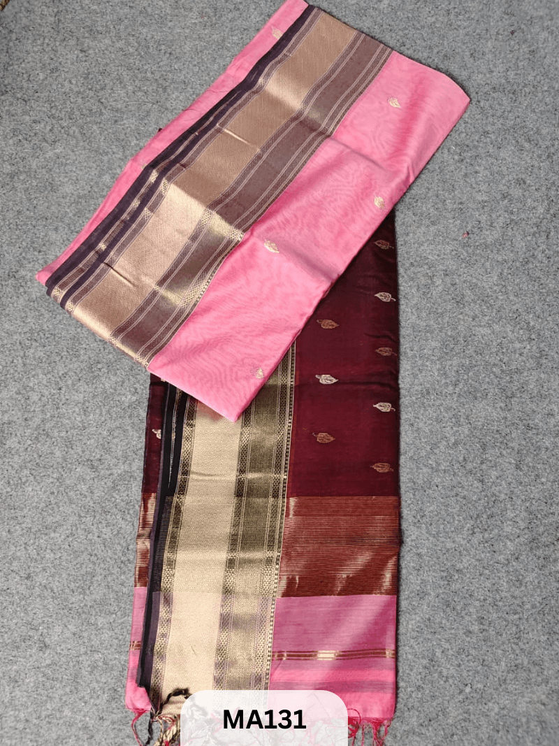 Pure Maheswari Silk Saree