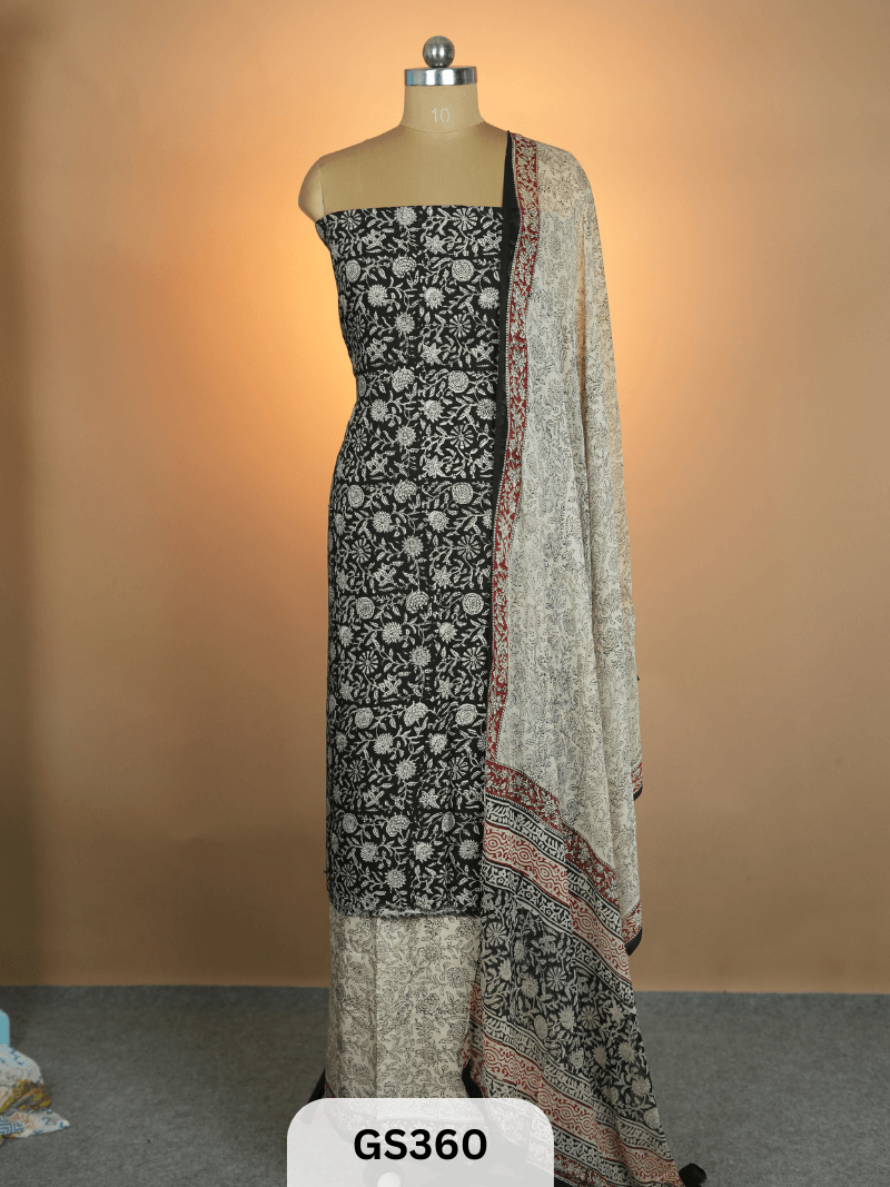 Premium modal top and bottom shiffon dupatta