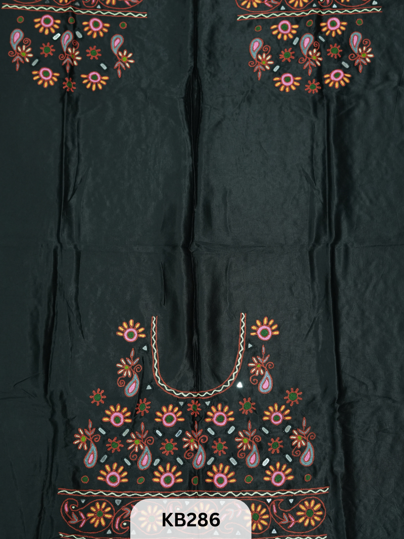 Bhjodi Blouse with hand mirror embridery work