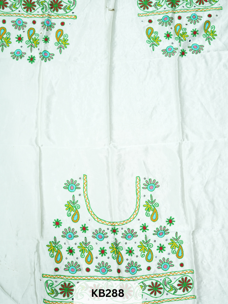 Bhjodi Blouse with hand mirror embridery work