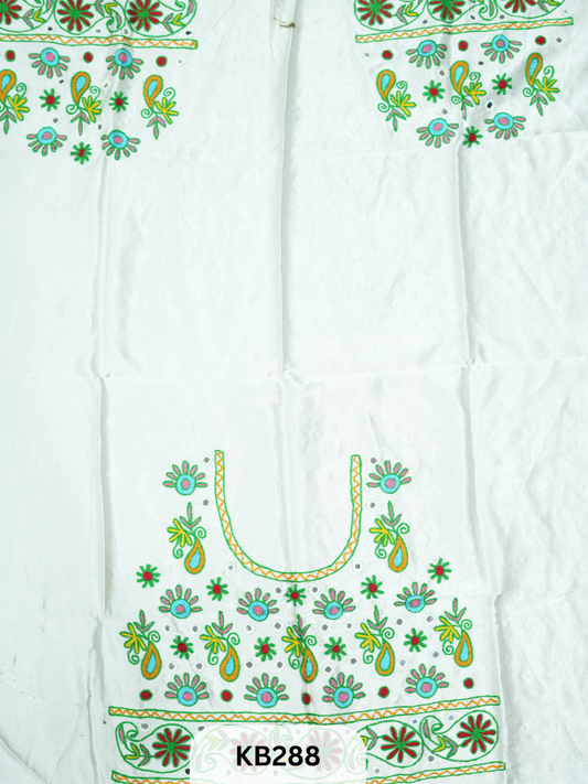 Bhjodi Blouse with hand mirror embridery work