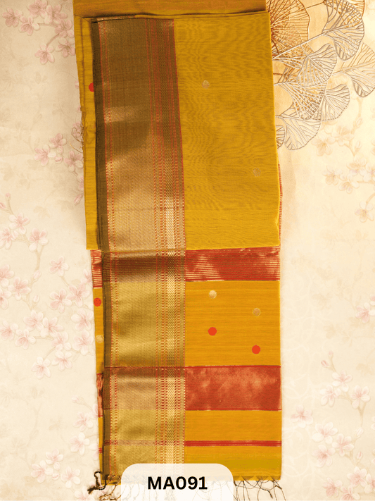 Pure Maheswari Silk Saree