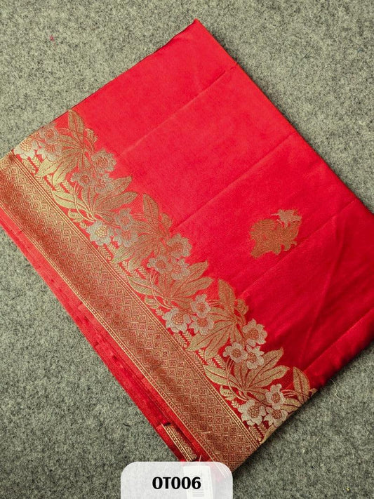 Raw Mango Silk Saree