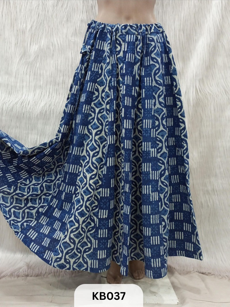 Indigo Kali skirt 5 mtr flair