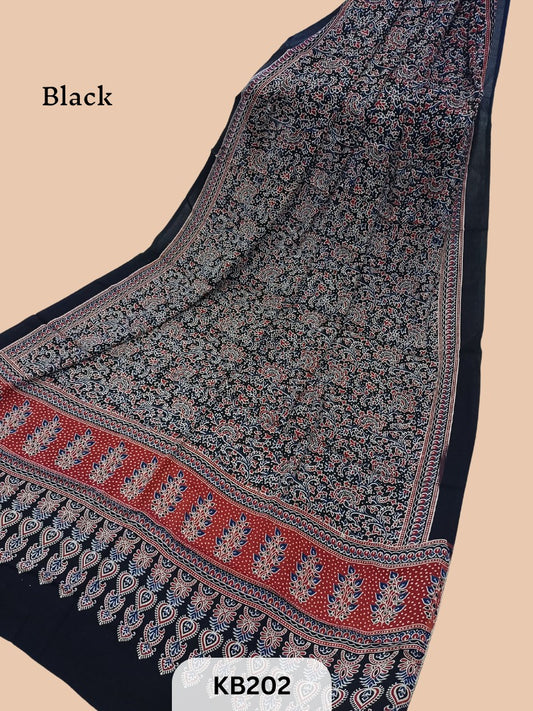 Modal Dupatta Ajrakh Print