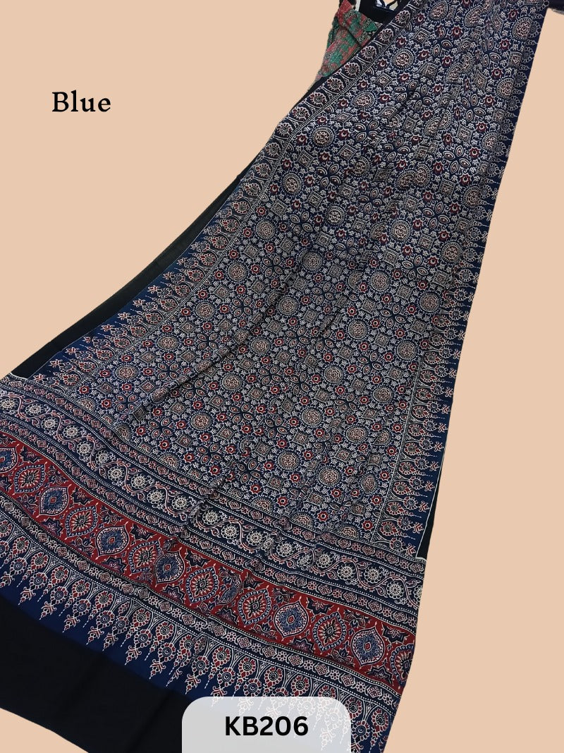 Modal Dupatta Ajrakh Print