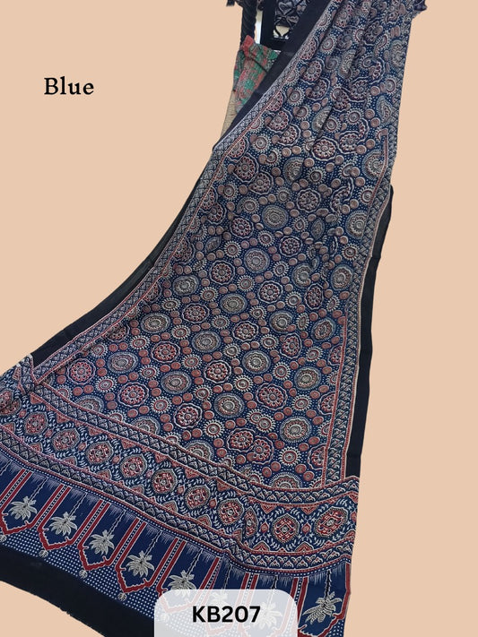 Modal Dupatta Ajrakh Print